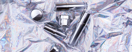 Runde Form Acryl Luxus Kosmetik- & Hautpflegeverpackung - Metal Planet-Serie - Kosmetikverpackungskollektion - Metal Planet